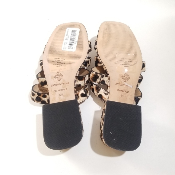ANTONIO MELANI Cosgrove Leopard Banded Sandal - Picture 13 of 14